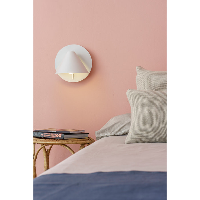 NOON Lampe applique blanche