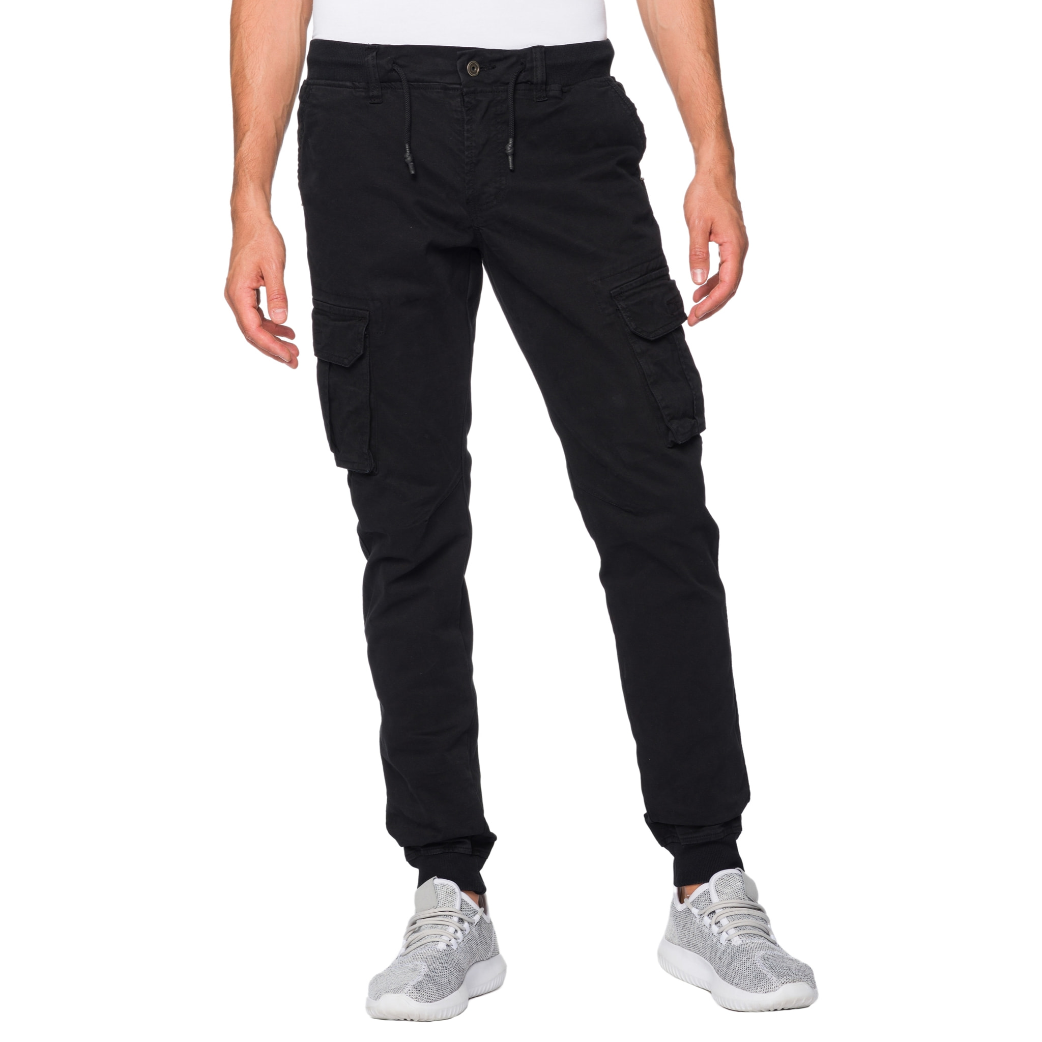Pantalone cargo Hot Buttered Arborek Nero