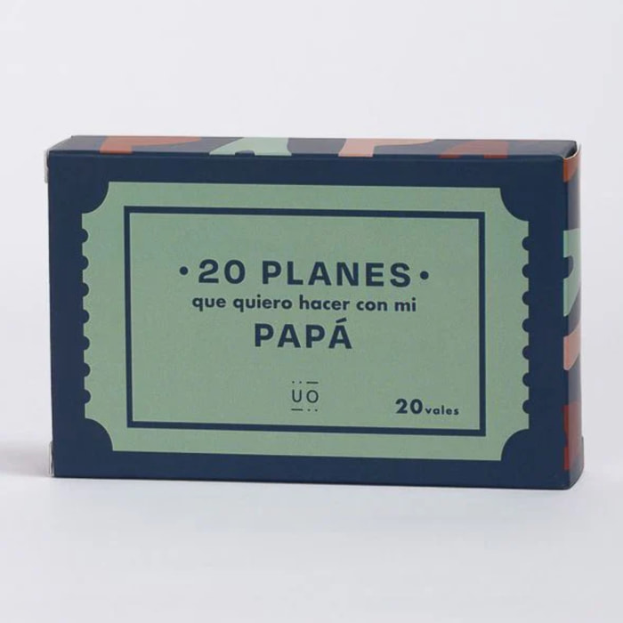 20 planes que quiero hacer con mi papá