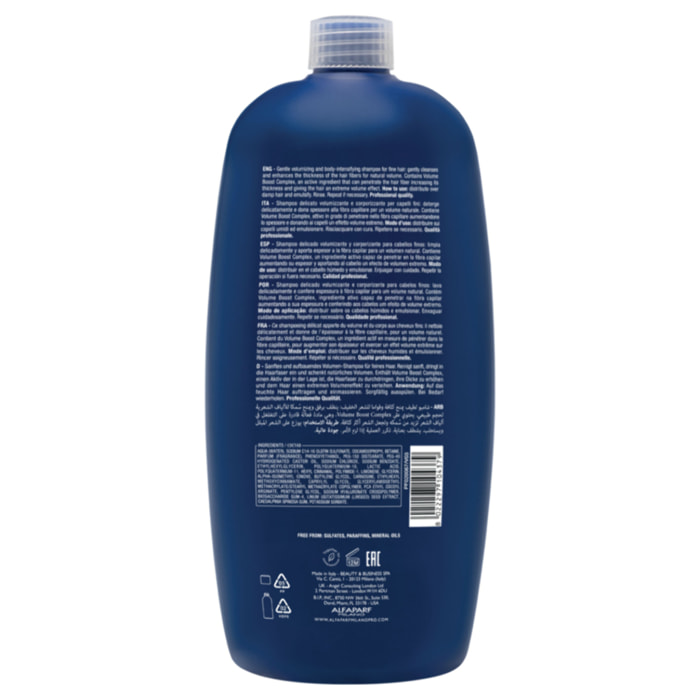 ALFAPARF MILANO Semi Di Lino Volumizing Low Shampoo 1000ml