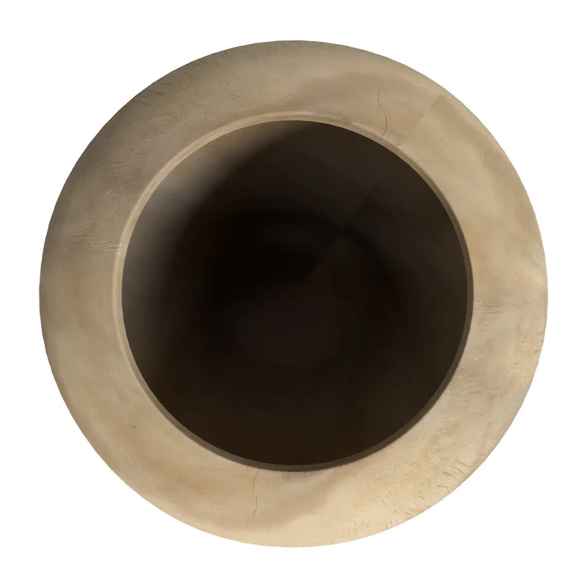 Vase décoratif en bois de suar H70 cm - Makkar