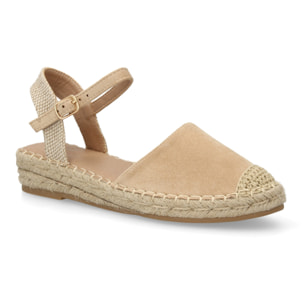 Alpargata mujer yute comoda cierre de hebilla