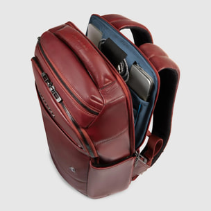Piquadro Zaino personalizzabile porta pc e iPad®mini con protezioni antiurto e RFID