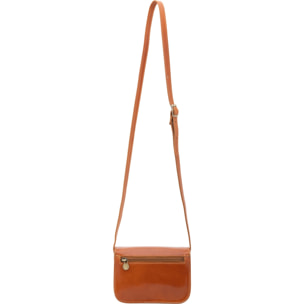 Borsa a tracolla da donna - Modello False - Vera pelle - 19.0 x 13.0 x 9.5 cm