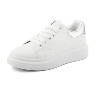 Sneakers Donna colore Argentato