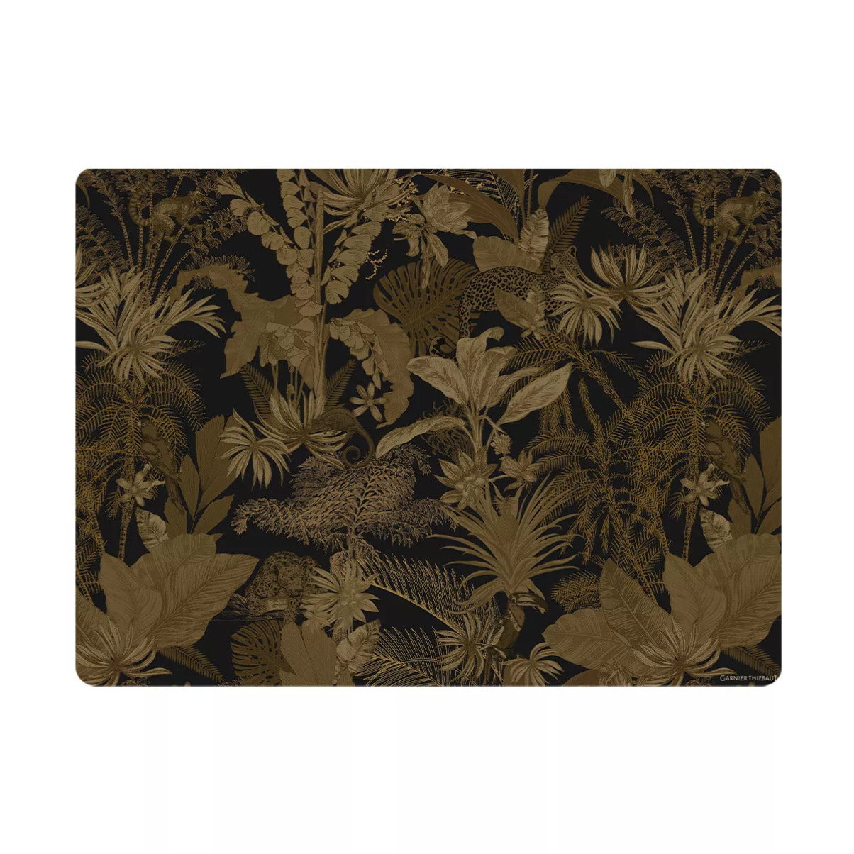 Set vinyle 860 g/m² imprimé brun noir Rainforest black