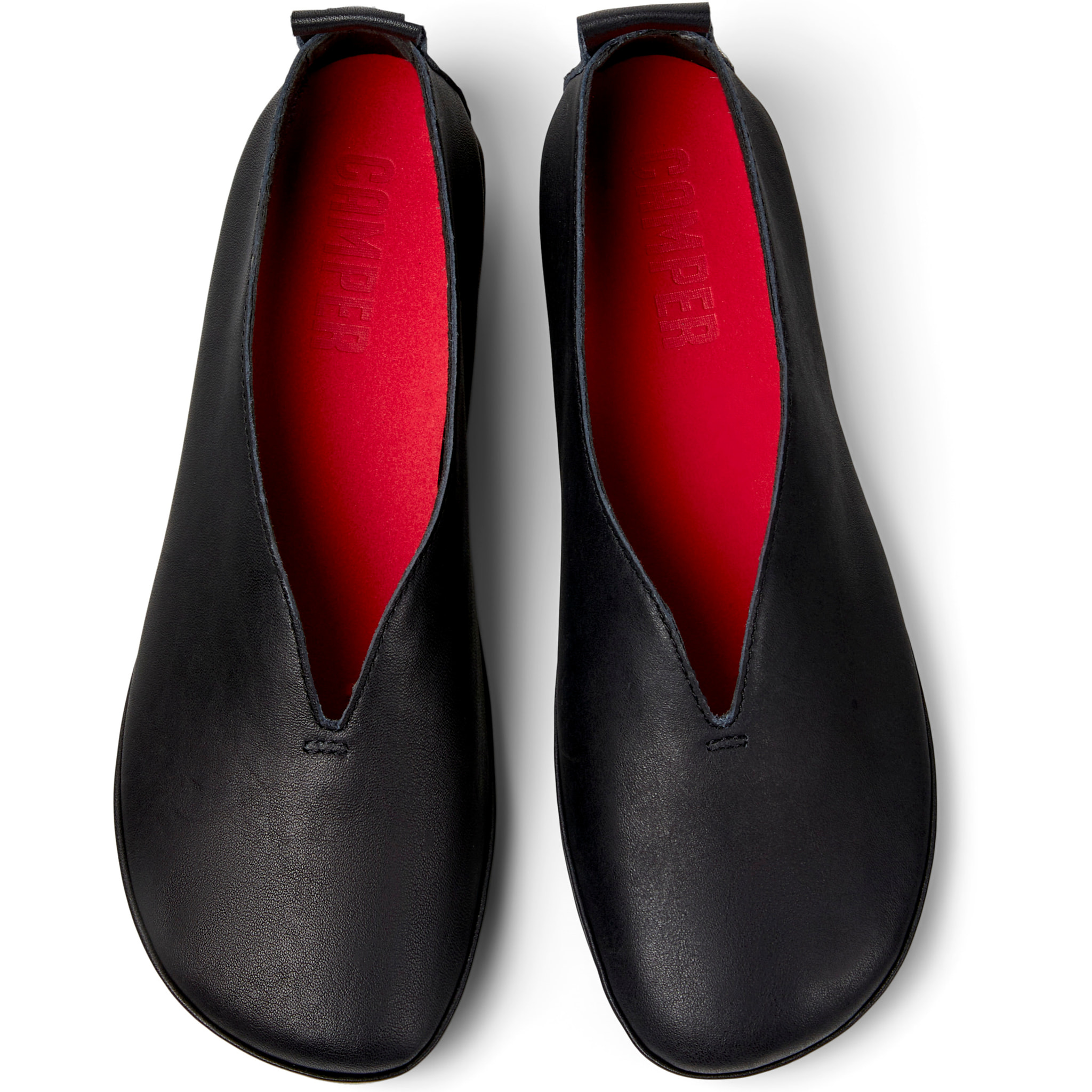 Bailarinas - CAMPER Right Nina - Negro - Cuero liso