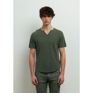 T-SHIRT VERDE MILITARE CONBIPEL