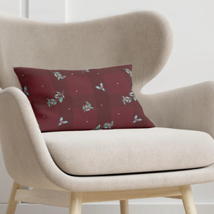 Housse de coussin velours Red Christmas 1 30x50cm