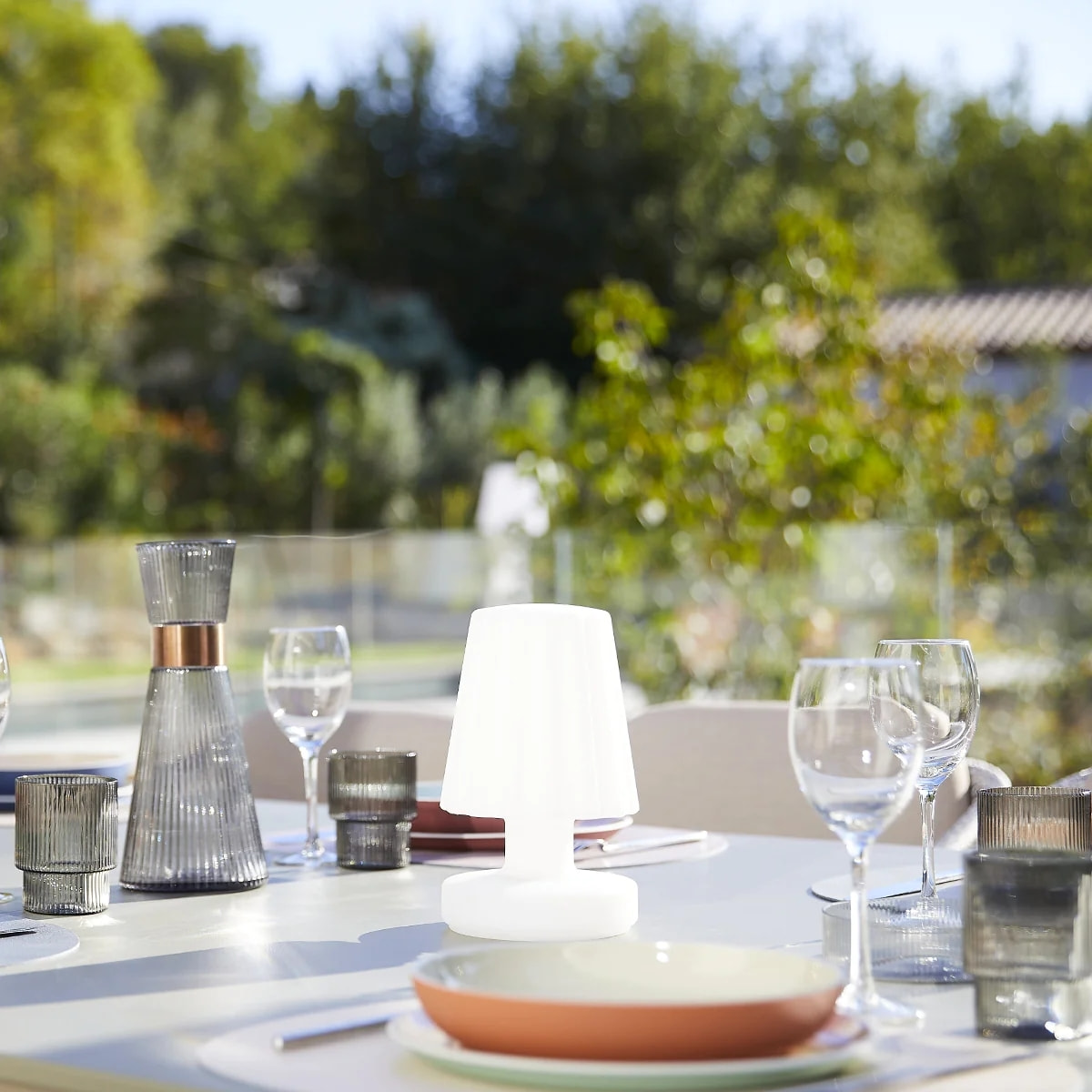 Lampe de table sans fil LADY MINI H22cm