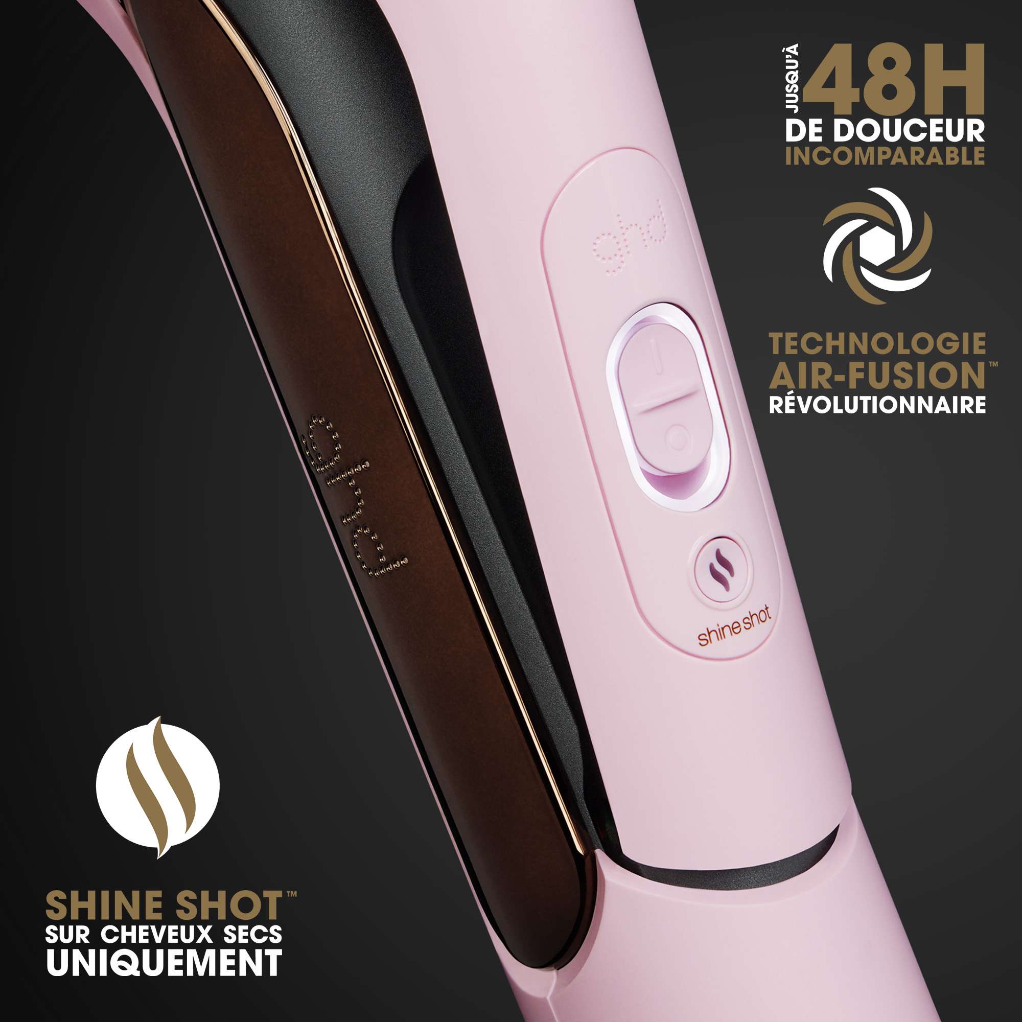 Lisseur séchant 2-en-1 ghd duet style rose - Collection Pink
