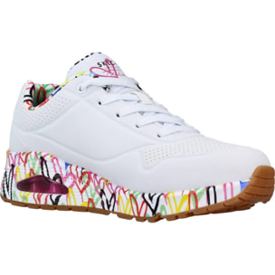Sneakers De  Mujer Uno - Loving Love Blanco