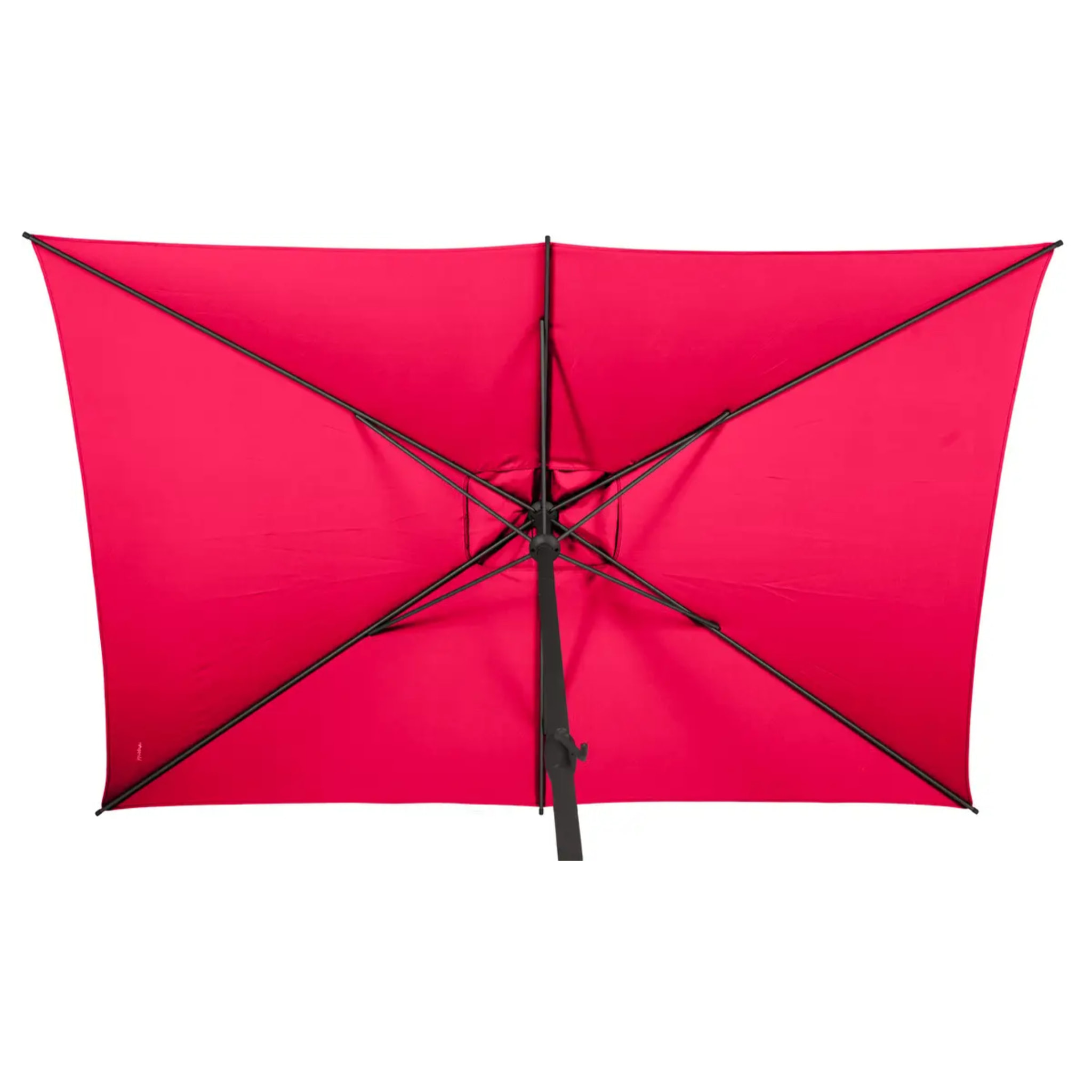 Parasol droit rectangulaire Loompa Grenade