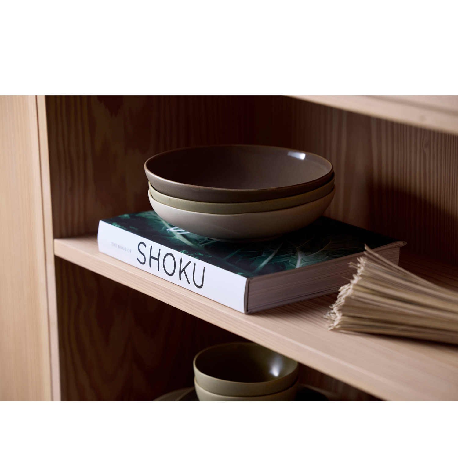 Assiette à pâtes Shoku