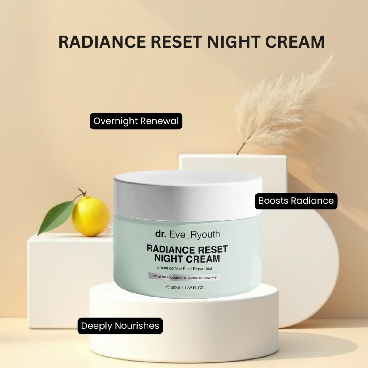 Crema de noche Radiance Reset