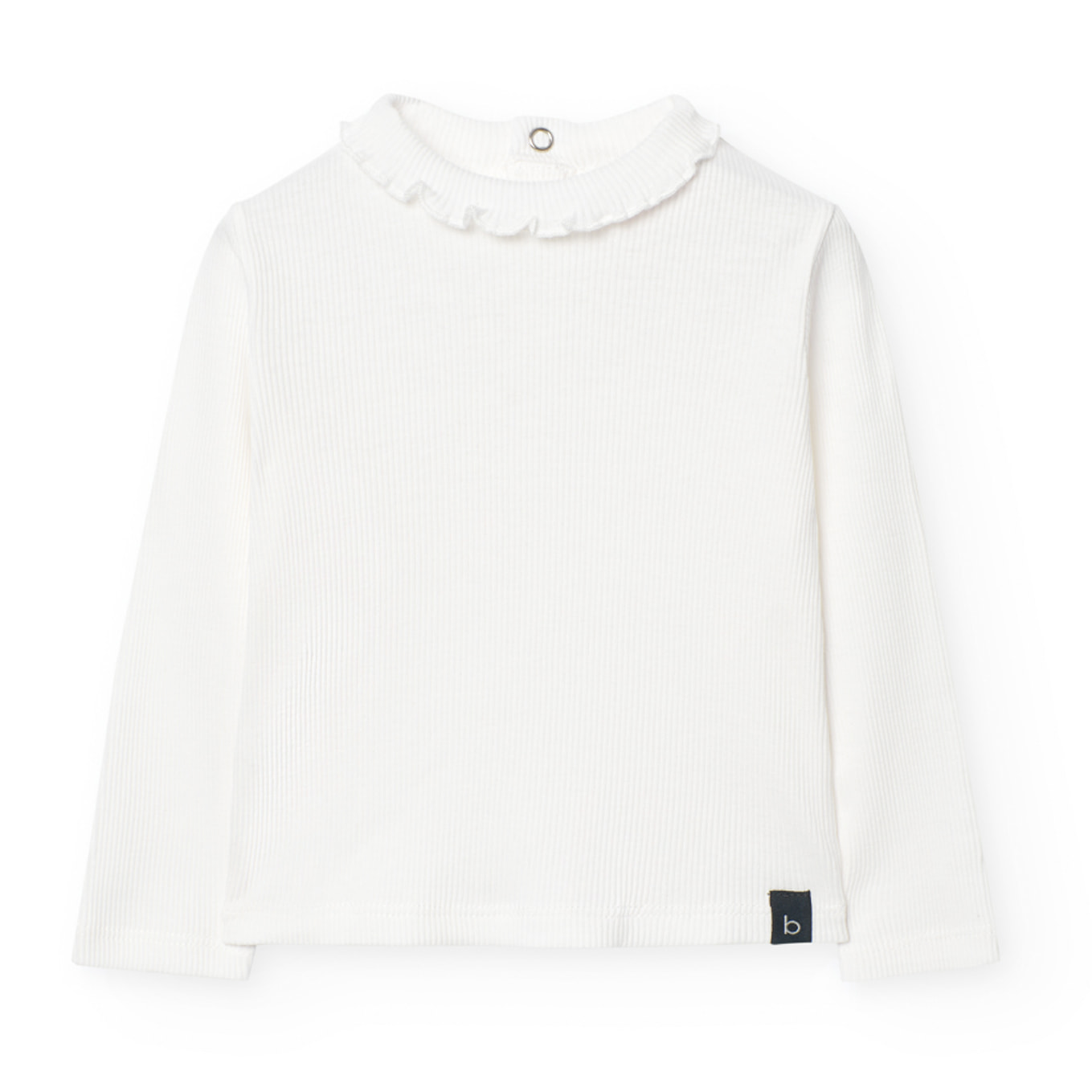 Camiseta punto canalé de bebé -BCI