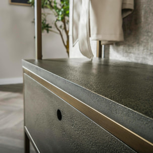 Vestiaire d'entrée vintage 8 crochets RALF