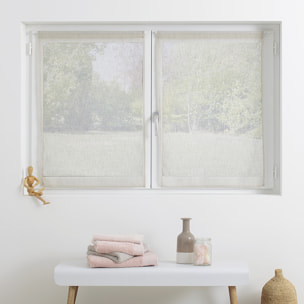 Lot de 2 voilages "Fred" - lin 60x90 cm