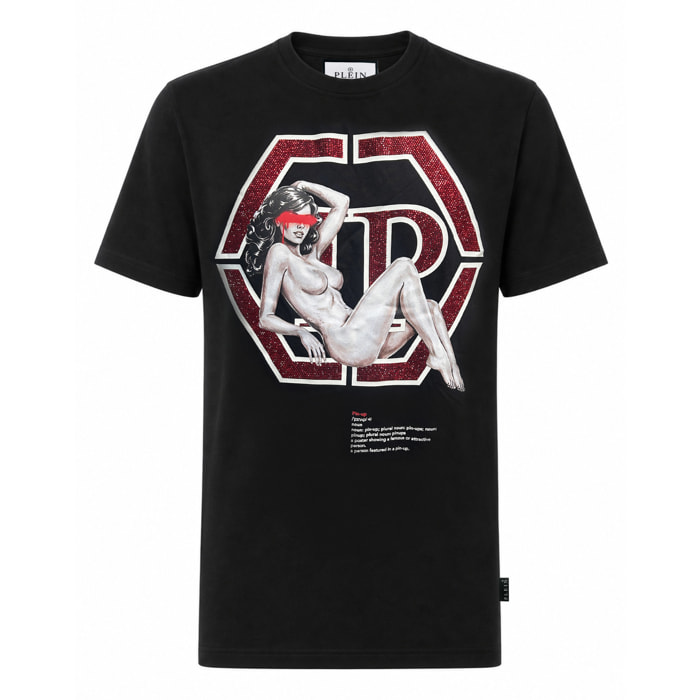 PHILIPP PLEIN T-shirt girocollo a maniche corte HEXAGON