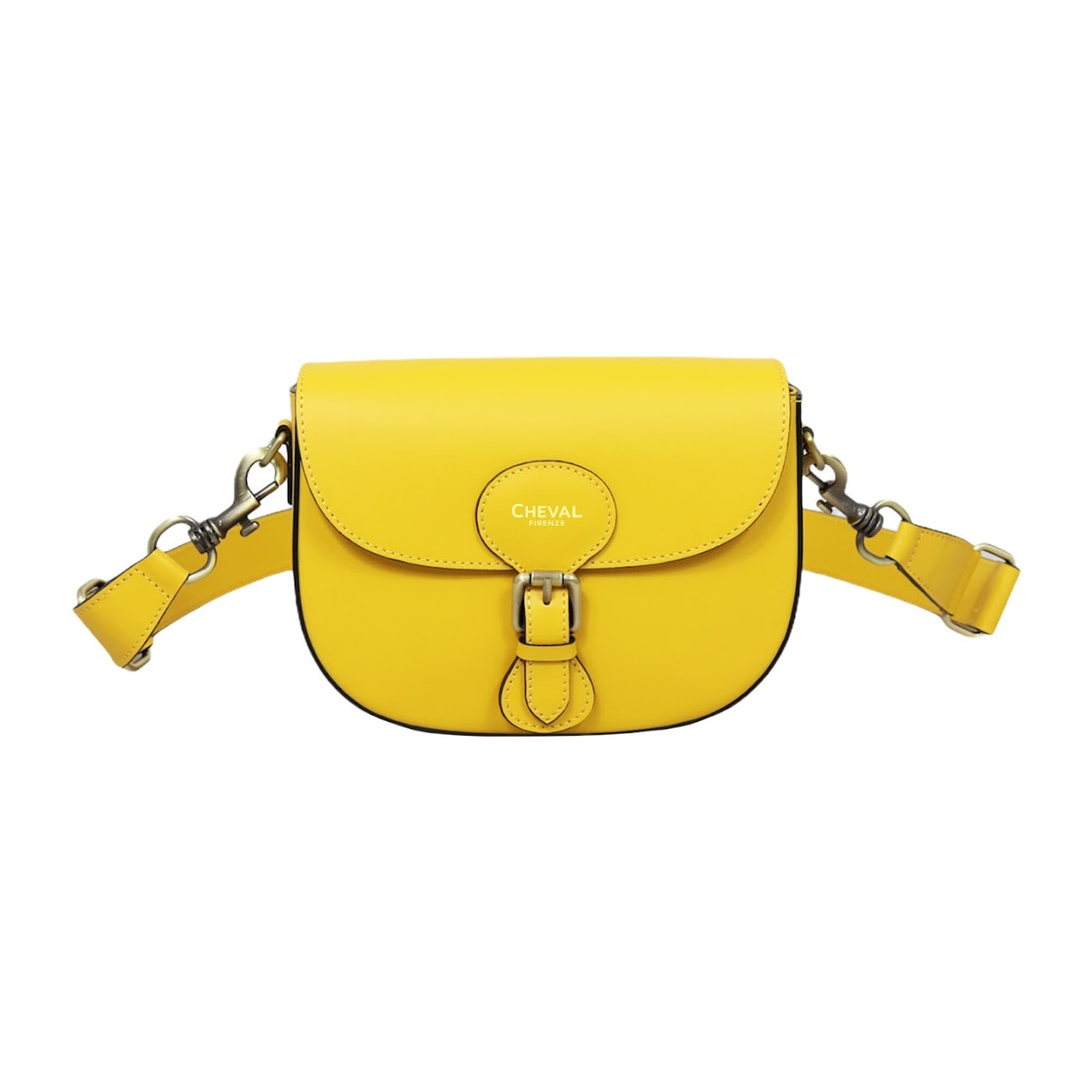 Bolso Cruzado Cheval Firenze Sole Amarillo