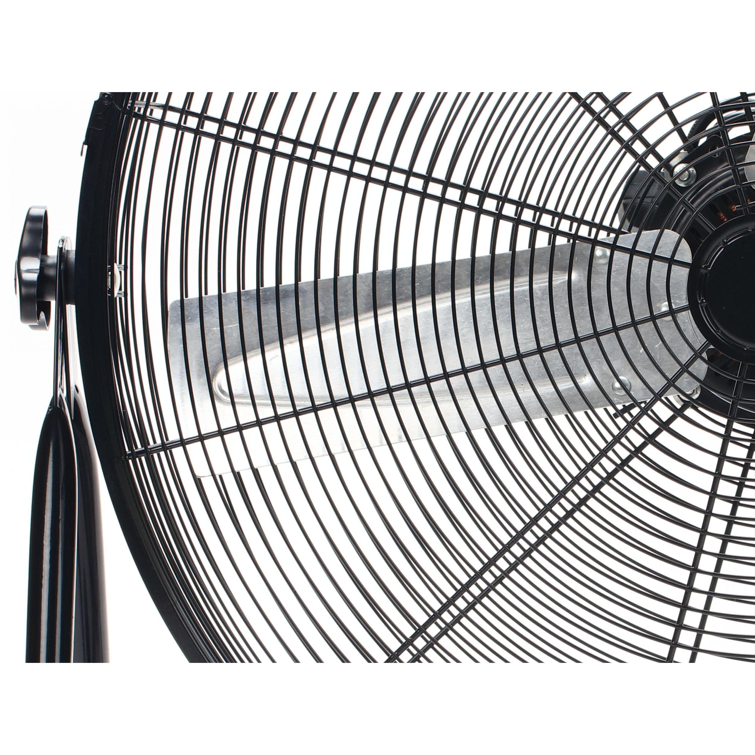 Ventilador industrial de aluminio 160 W con 3 velocidades y ruedas VENTY IND 160 PURLINE