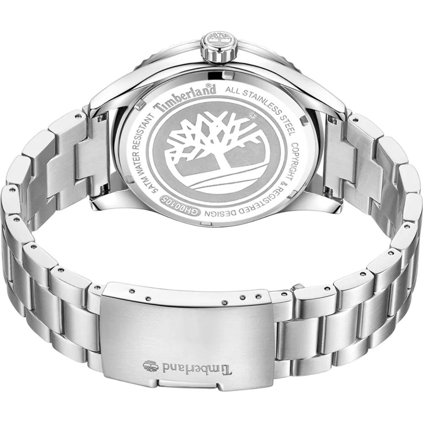 Reloj Timberland TDWGH0010503 Hombre Analogico Cuarzo con Correa de Acero inoxidable