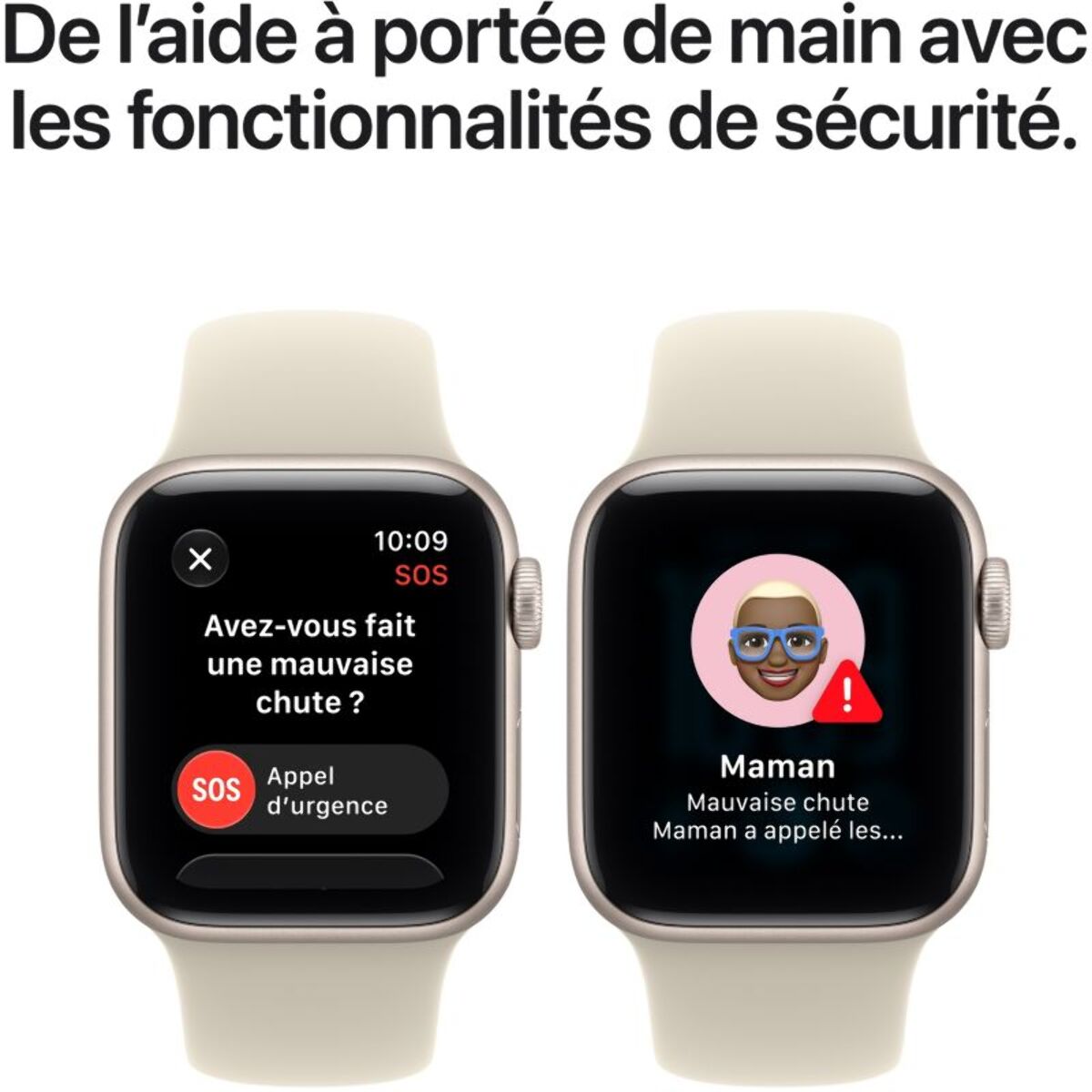 Montre connectée APPLE WATCH SE 3 40mm Minuit / Bleu S/M