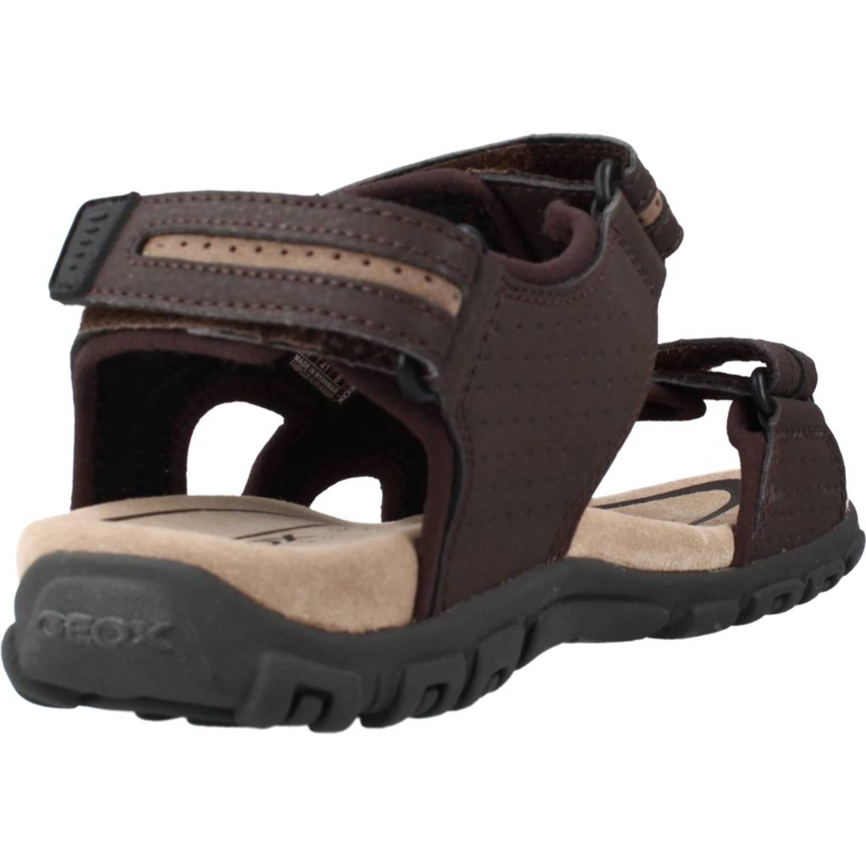 Sandalias Hombre de la marca GEOX  modelo UOMO SANDAL STRADA MARRON