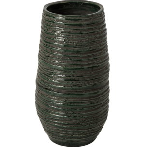 J-Line vase - céramique - bleu pétrole