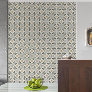 Stickers muraux - Sticker Mural Carrelage adhésif Cuisine Salle de Bain - 60 STICKERS CARRELAGES AZULEJOS CLEMENTINA