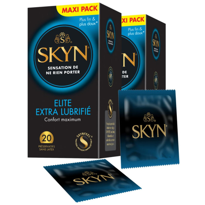 Pack de 2 - SKYN - ELITE EXTRA LUB 20