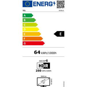 TV Mini LED TCL 55C89L (2026) 55" (139 cm)