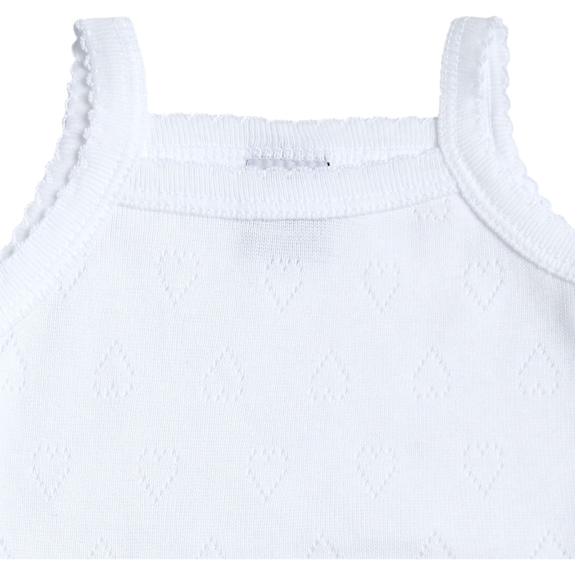 Body bebé tirantes volantes calado