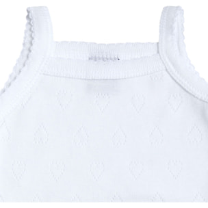 Body bebé tirantes volantes calado