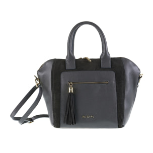 Borsa a mano da donna Made in Italy - Modello Silvana Pro - 100% pelle - 40.0 x 26.0 x 17.0 cm