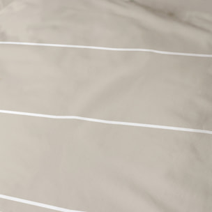 Drap-housse imprimée 100% coton, STRIPES