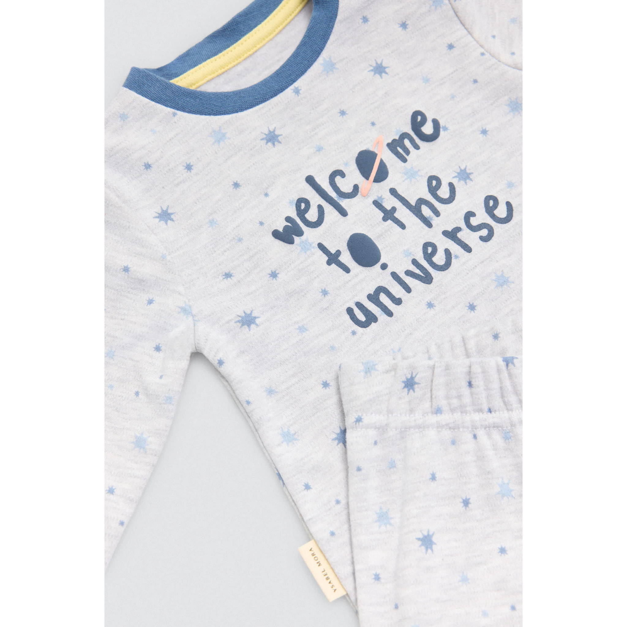Set maglietta e pantaloni blu Cosmos per bambini