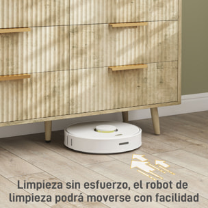 Cómoda de 6 Cajones Cómoda para Dormitorio con Diseño Estriado y Patas de Madera Cajonera para Salón Pasillo 62x35x105 cm Roble