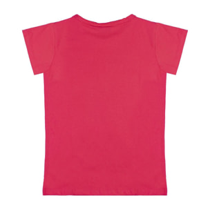 T-shirt da bambina in cotone Leone Sporty