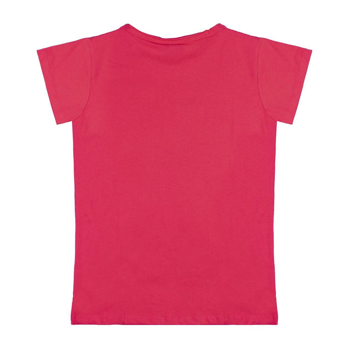 T-shirt da bambina in cotone Leone Sporty