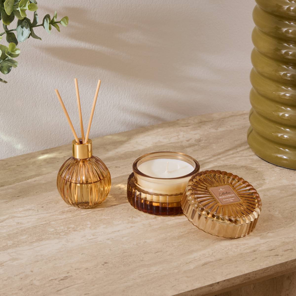 Coffret senteur Albie D.8.1cm figue