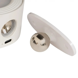 Lampe LED amovible à batterie blanc