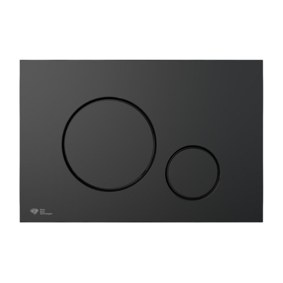 WC-Komplettset Schwarz Matt mit Vorwandelement ECO 2L, Rimless Hänge-WC & SoftClose-Sitz (STECE14BMT01-IN)