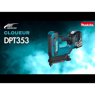 Clavadora 12 V CXT Li-Ion 1,5 Ah MAKITA - 2 baterías, cargador, maletín - PT354DWYJ