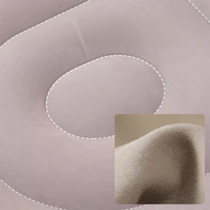 Sillón inflable ergonómico con reposapiés, soporta hasta 150 kg e incluye bomba de inflar.