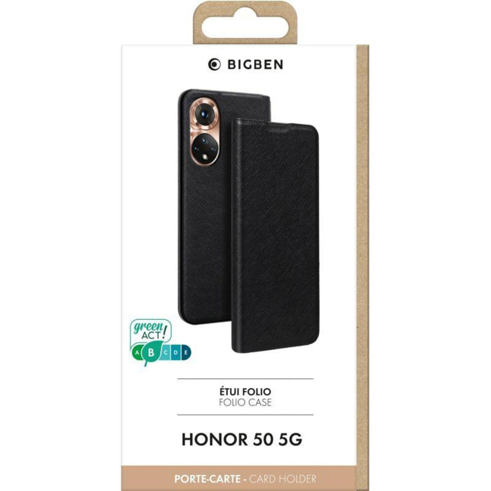 Etui BIGBEN CONNECTED Honor 50 5G Stand noir