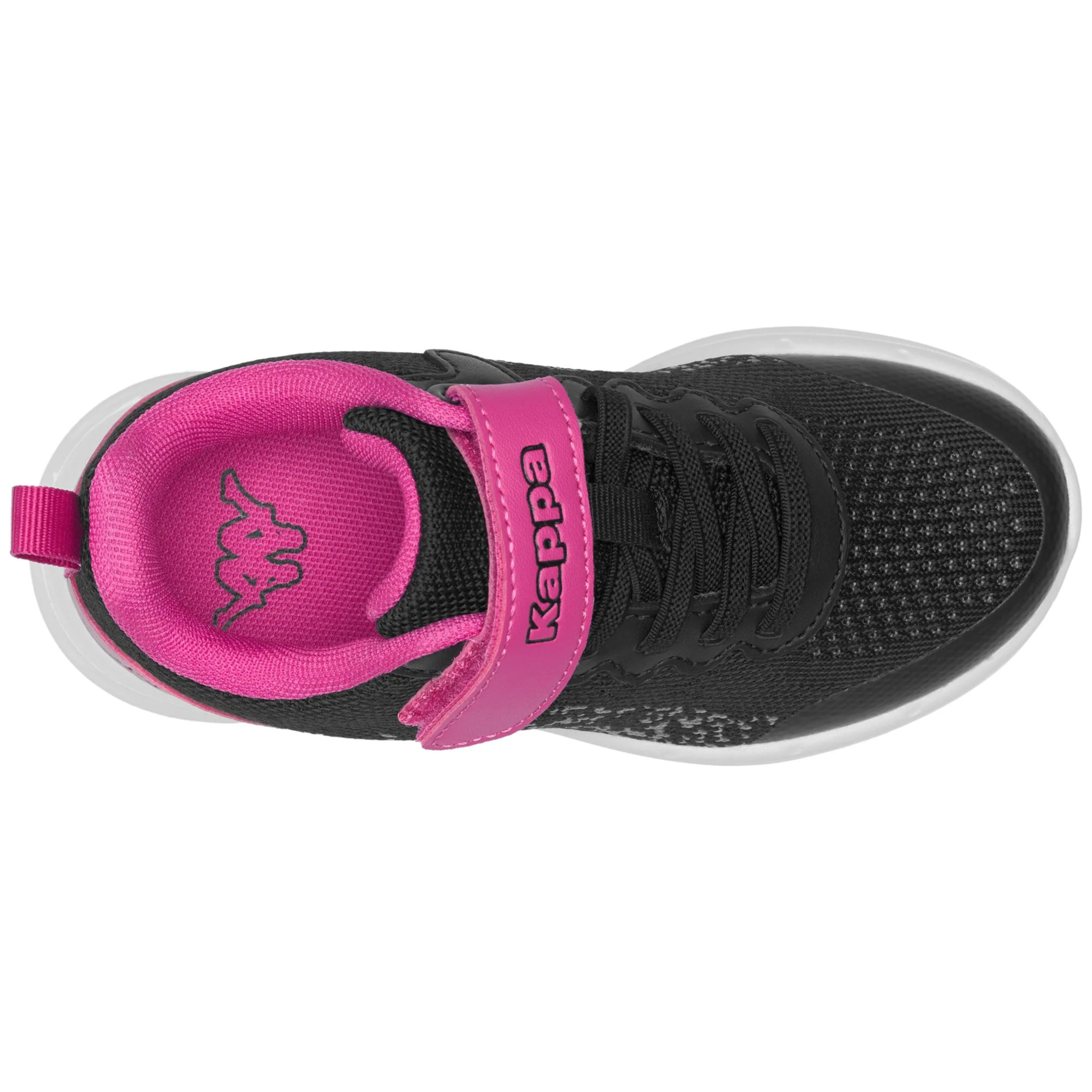 Kappa - Sneakers Niño/Niña Negro - Logo Postie Ev Kid