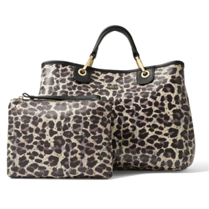 Borsa a mano  da donna In Poliestere e Poliuretano Prodotto artigianale 37x27,5x15 cm