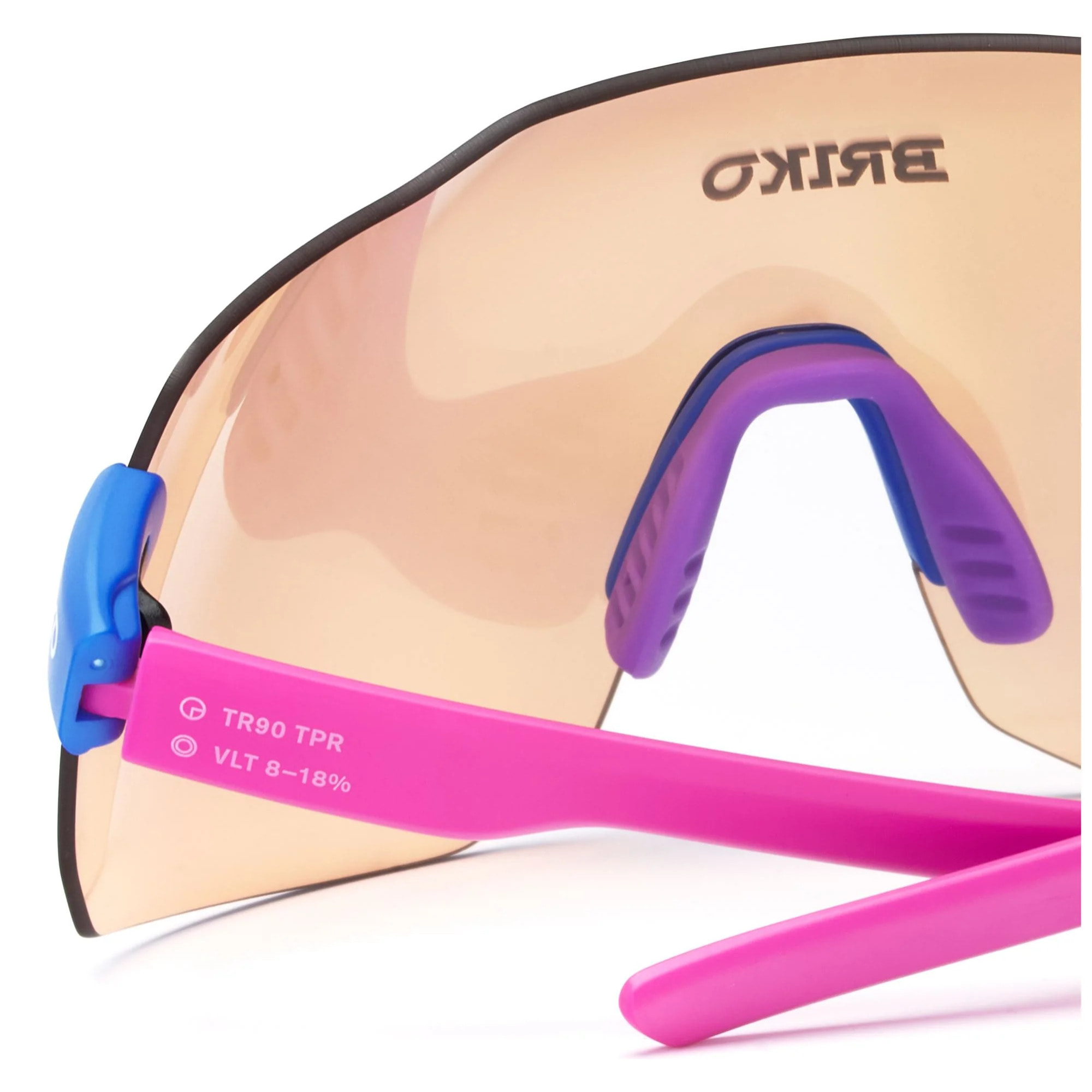Briko - Occhiali, Uomo Donna, Arancione - Starlight 2.0 3 Lenses