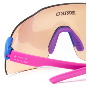 Briko - Occhiali, Uomo Donna, Arancione - Starlight 2.0 3 Lenses